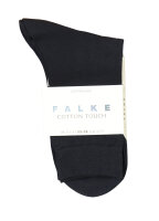 FALKE Damen Socken Cotton Touch, Baumwolle, 1 Paar, Schwarz (Black 3009), 39-42