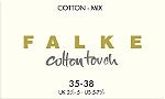 FALKE Damen Kniestrümpfe Cotton Touch, Baumwolle, 1 Paar, Beige (Cream 4019), 39-42