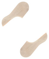 FALKE Damen Invisible Sneaker Step, Baumwolle, 1 Paar, Beige (Cream 4019), 39-40