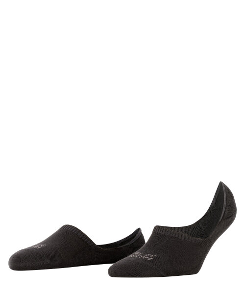 FALKE Damen Invisible Sneaker Step, Baumwolle, 1 Paar, Schwarz (Black 3009), 39-40