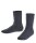 FALKE Unisex Kinder Hausschuhe Catspads, Baumwolle Wolle, 1 Paar, Grau (Asphalt Melange 3180), 39-42
