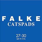 FALKE Unisex Kinder Hausschuhe Catspads, Baumwolle Wolle, 1 Paar, Blau (Dark Blue 6680), 27-30
