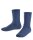 FALKE Unisex Kinder Hausschuhe Catspads, Baumwolle Wolle, 1 Paar, Blau (Dark Blue 6680), 27-30