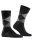 Burlington Herren Edinburgh Socken Wolle Schwarz Grau viele weitere Farben verstärkte Herrensocken mit Muster atmungsaktiv kariert mit Argyle 1 Paar