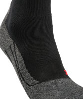FALKE Herren Laufsocken RU3 Comfort, Eigenschaftensgarn, 1 Paar, Schwarz (Black-Mix 3010), 42-43