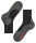 FALKE Herren Laufsocken RU3 Comfort, Eigenschaftensgarn, 1 Paar, Schwarz (Black-Mix 3010), 42-43