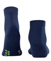 FALKE Unisex Kurzsocken Cool Kick, Atmungsaktiv Schnelltrocknend, 1 Paar, Blau (Marine 6120), 37-38