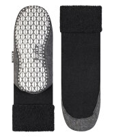 FALKE Herren Hausschuhe Cosyshoe, Wolle, 1 Paar, Schwarz (Black 3000), 43-44