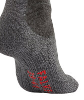 FALKE Herren Wandersocken TK1 Adventure, Wolle, 1 Paar, Grau (Asphalt Melange 3180), 42-43