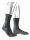 FALKE Herren Wandersocken TK1 Adventure, Wolle, 1 Paar, Grau (Asphalt Melange 3180), 42-43