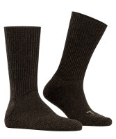 FALKE Unisex Socken Walkie Ergo, Wolle, 1 Paar, Braun (Dark Brown 5450), 46-48