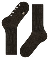 FALKE Unisex Socken Walkie Ergo, Wolle, 1 Paar, Braun (Dark Brown 5450), 46-48