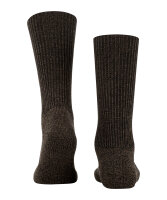 FALKE Unisex Socken Walkie Ergo, Wolle, 1 Paar, Braun (Dark Brown 5450), 46-48