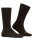 FALKE Unisex Socken Walkie Ergo, Wolle, 1 Paar, Braun (Dark Brown 5450), 46-48