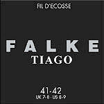 FALKE Herren Kniestrümpfe Tiago, Baumwolle, 1 Paar, Schwarz (Black 3000), 43-44