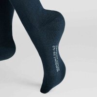 HUDSON Damen Relax Klima Socken, Blickdicht, Blau (Marine 0335), 35/38
