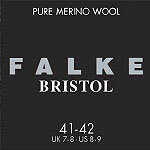 FALKE Herren Socken Bristol Pure, Wolle, 1 Paar, Blau (Dark Navy 6370), 43-44