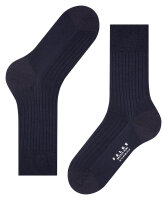 FALKE Herren Socken Bristol Pure, Wolle, 1 Paar, Blau (Dark Navy 6370), 43-44