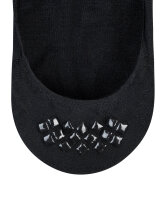 FALKE Herren Füßlinge Cool 24/7, Baumwolle, 1 Paar, Schwarz (Black 3000), 43-44