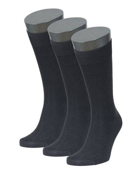 Camano Unisex - Erwachsene Socken 3-er Pack, 3403, Gr. 35-38, Schwarz (black 05)