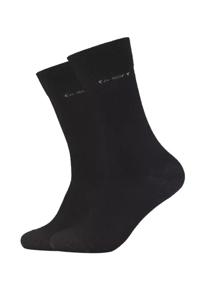 Camano unisex Ca-Soft Wool Socken, Schwarz (Black 05), 43-46 EU
