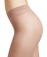 FALKE Damen Strumpfhose Shelina, Fein 12 DEN, ultra transparent 1 Stück, Beige (Powder 4169), M