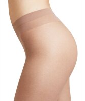 FALKE Damen Strumpfhose Shelina, Fein 12 DEN, ultra transparent 1 Stück, Beige (Sun 4299), M