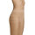 ITEM m6 - INVISIBLE Stripes Panty TIGHTS Damen | Unsichtbare Strumpfhose mit Streifenmuster im 15 DEN Look (M Kurz, Suntan / Almond)