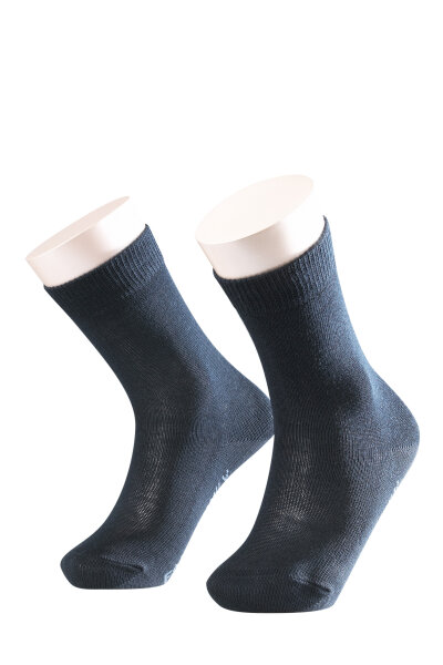 Family Kindersocken 92% Baumwolle mit eingestrickter Größe