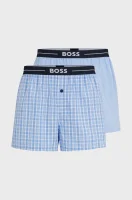 Boxer Pyjama-Shorts aus Baumwoll-Popeline im Zweier-Pack