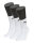 Short Crew Unisex Sport Kurzsocke mit eingestricktem Logo und Casua Rippoptik