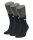 Short Crew Unisex Sport Kurzsocke mit eingestricktem Logo und Casua Rippoptik