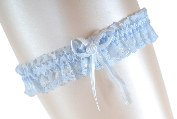 Strumpfband mit Spitze 3cm breit