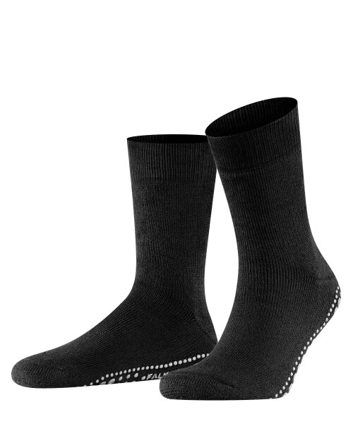FALKE Homepads Unisex Damen Herren Noppen Socken Wolle Gr. 35-50 Farbauswahl ABS 39-42 3000 black