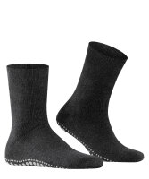 FALKE Homepads Unisex Damen Herren Noppen Socken Wolle Gr. 35-50 Farbauswahl ABS 39-42 3180 asphalt melange