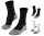 RU4 Endurance Herren Running Socken mit mittelstarker Polsterung und anatomische FALKE-Passform (L/R)