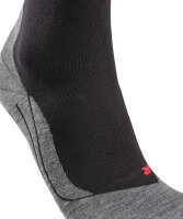 FALKE Herren Laufsocken RU4 Endurance, Baumwolle, 1 Paar, Schwarz (Black-Mix 3010), 44-45