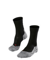 FALKE Herren Laufsocken RU4 Endurance, Baumwolle, 1 Paar, Schwarz (Black-Mix 3010), 44-45