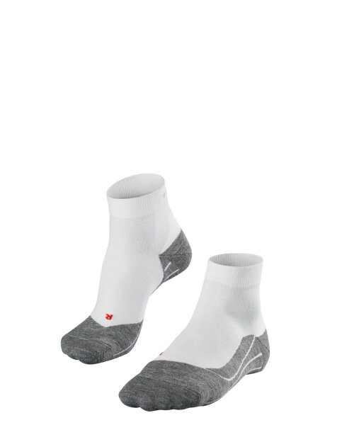 FALKE Herren Laufsocken RU4 Endurance Short, Baumwolle, 1 Paar, Weiß (White-Mix 2020), 44-45