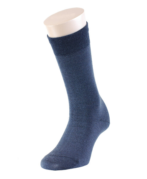 Como Damen-Socke mit Schurwolle ohne einengenden Gummi im Bund