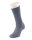 Como Damen-Socke mit Schurwolle ohne einengenden Gummi im Bund