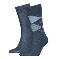 Tommy Hilfiger Herren Th Check Mens Socks (2 Pack)...