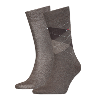 Tommy Hilfiger Herren Th Check Mens Socks (2 Pack)...