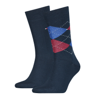 Tommy Hilfiger Herren Th Check Mens Socks (2 Pack)...