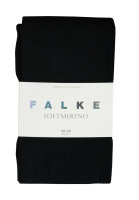 SOFTMERINO Damen Strickstrumpfhose aus hochwertiger, weicher Merinowolle auf der Außenseite und hautsympathischer Baumwolle auf der Innenseite black_42-44