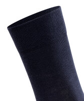 FALKE Damen Socken Sensitive London, Baumwolle, 1 Paar, Blau (Dark Navy 6379), 39-42