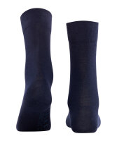 FALKE Damen Socken Sensitive London, Baumwolle, 1 Paar, Blau (Dark Navy 6379), 39-42