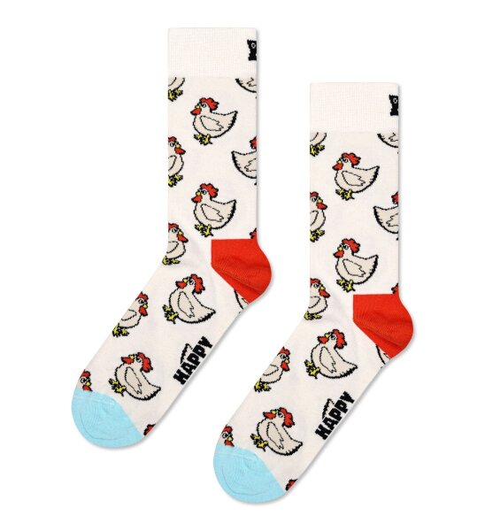 Happy Socks Rooster Socks für Sie und Ihn mit Huhn Motiv