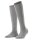 FALKE Damen Kniestrümpfe Softmerino, Wolle, 1 Paar, Grau (Light Grey Melange 3830), 41-42