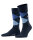 EDINGBURGH Herrensocken im klassische ARGYLE Design von Burlington aus Schurwolle marine_40-46
